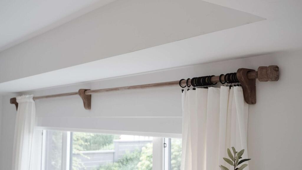 Creative DIY Ways for Curtain Rods Installation