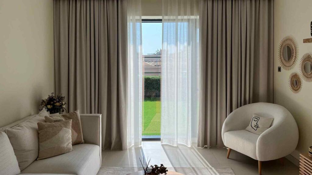 Living Room Curtains Dubai